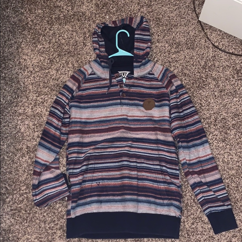 Striped hoodie